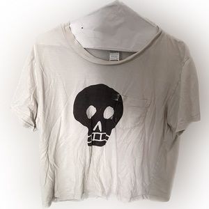 Skull White T-Shirt